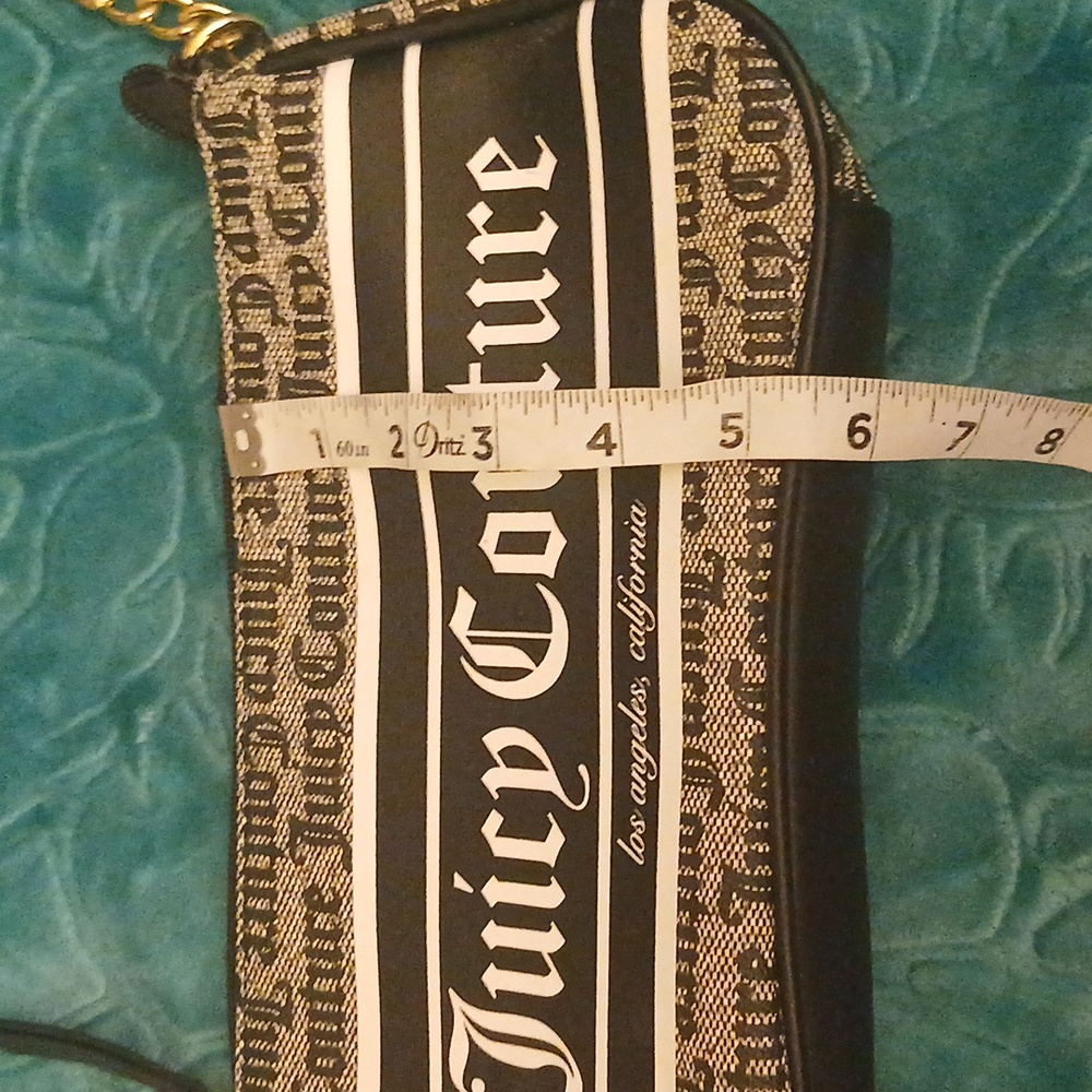 Juicy Couture Black And White Signature Hand Bag - Picture 13 of 15